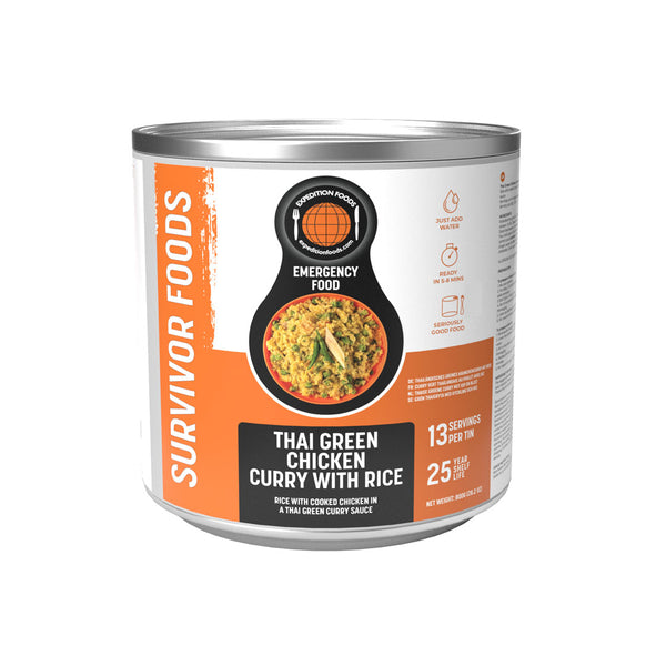 Expedition Foods Survivor Freeze Dried - Thai Green Curry (GF, DF)