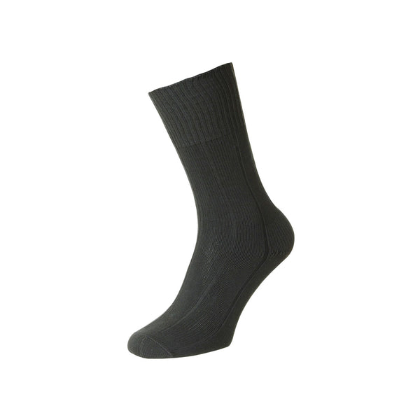 Sub Zero heavy duty thermal sock in black photographed on a white background