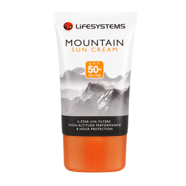 100ml squeezy bottle version of Lifesystems Mountain sun cream